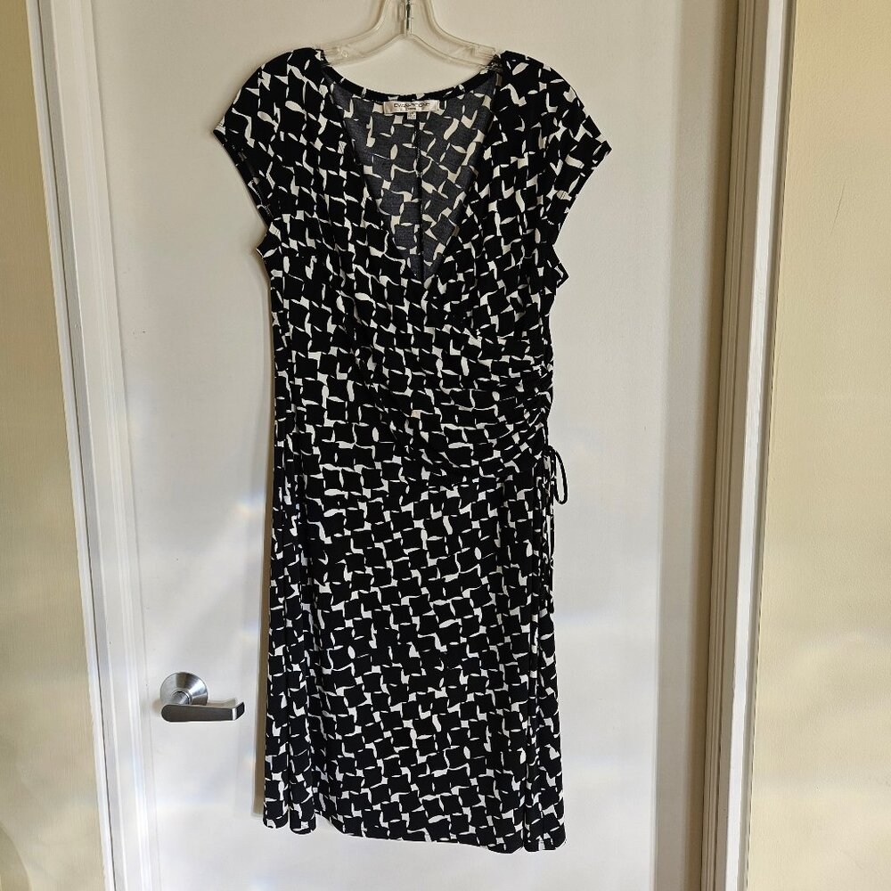 Evan-Picone Classic Wrap Dress Size 14